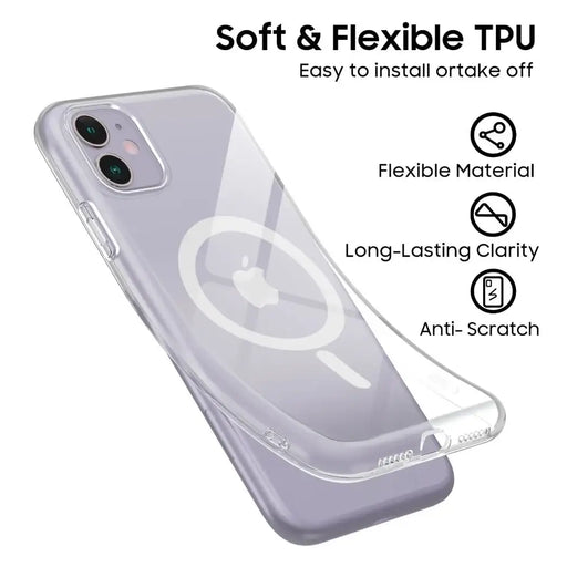 Калъф Tech-Protect FlexAir MagSafe за iPhone 11 - прозрачен