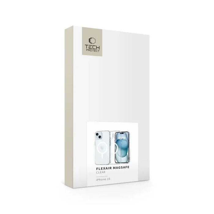Калъф Tech-Protect FlexAir MagSafe за iPhone 15 - прозрачен