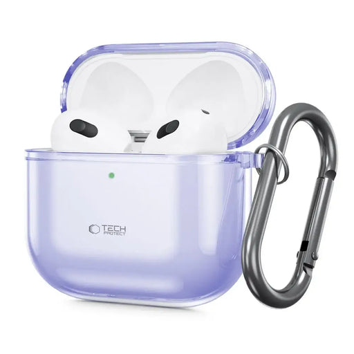 Калъф Tech-Protect FlexAir за AirPods 4 - лилав