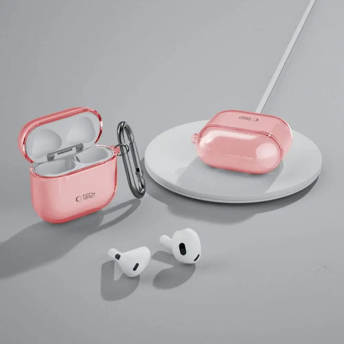 Калъф Tech-Protect FlexAir за AirPods 4 - розов