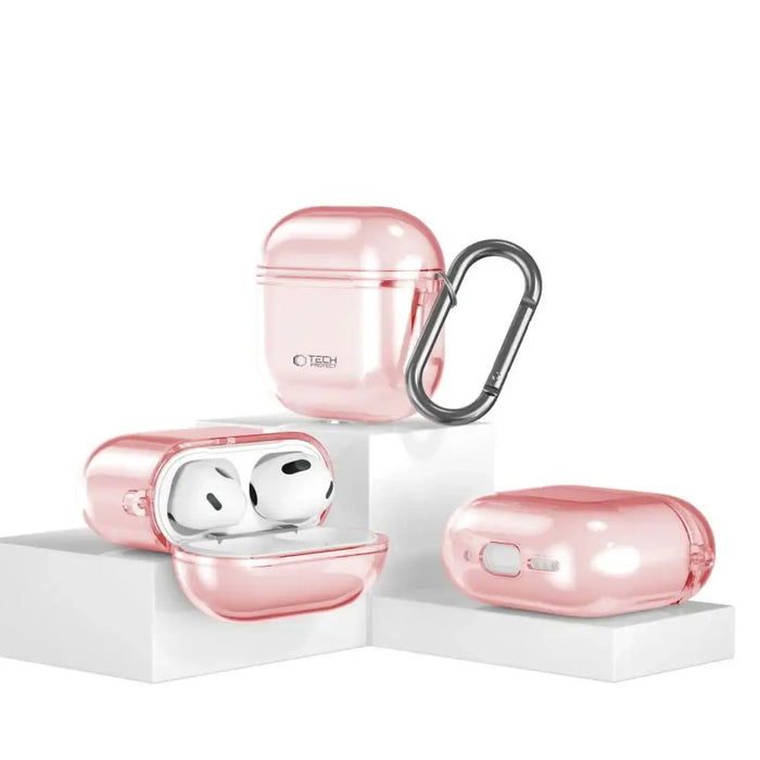 Калъф Tech-Protect FlexAir за AirPods 4 - розов