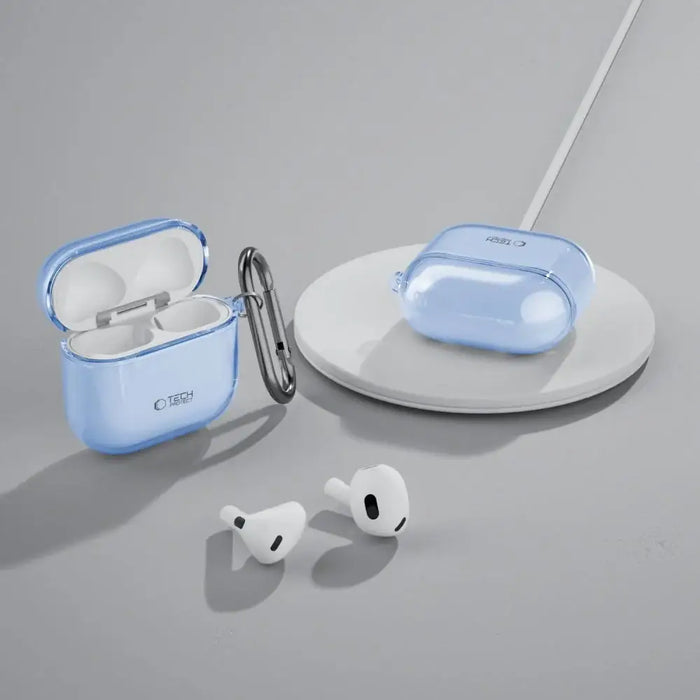 Калъф Tech-Protect FlexAir за AirPods 4 - син
