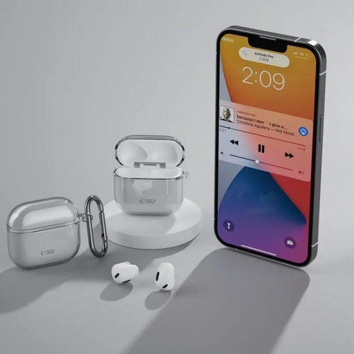 Калъф Tech-Protect FlexAir за AirPods 4 - сив