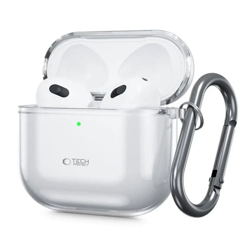 Калъф Tech-Protect FLEXAir за Apple AirPods 4 - прозрачен