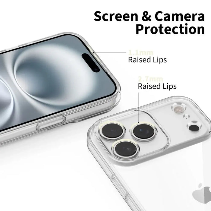 Калъф Tech-Protect FlexAir за iPhone 17 Pro - прозрачен