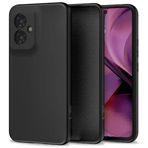 Калъф Tech-Protect Icon за Motorola Moto G55 5G - черен