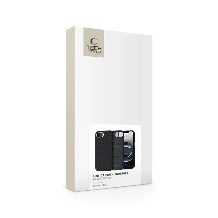 Калъф Tech-Protect Ion Carbon MagSafe за iPhone 16e