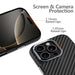 Калъф Tech-Protect Ion Carbon MagSafe за iPhone 16e