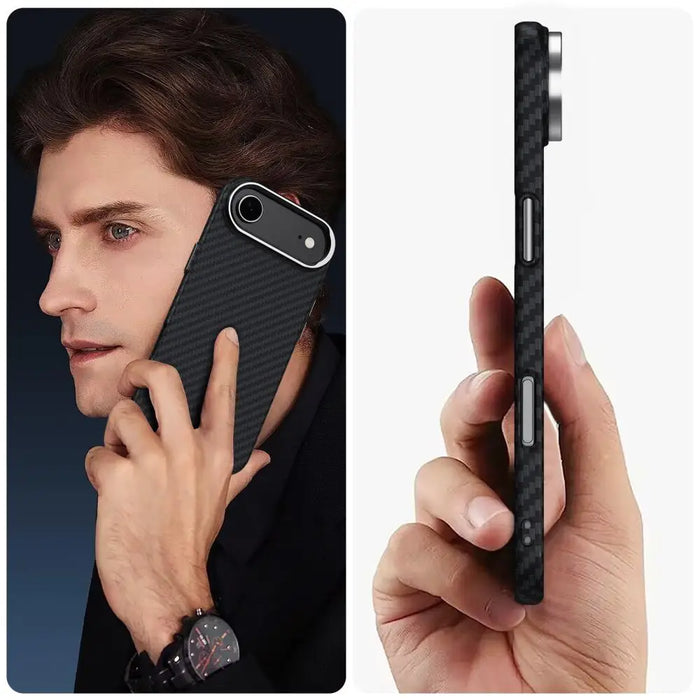 Калъф Tech-Protect Ion Carbon MagSafe за iPhone 17 Air