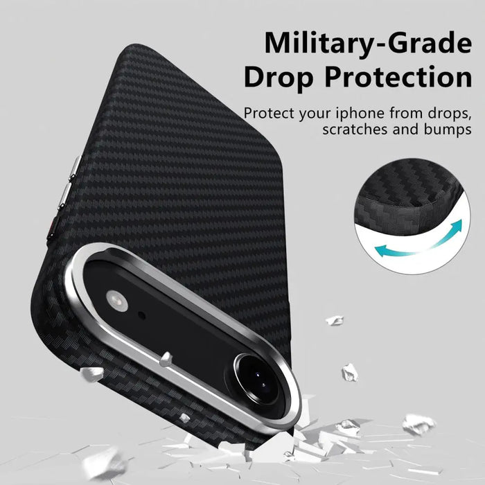 Калъф Tech-Protect Ion Carbon MagSafe за iPhone 17 Air