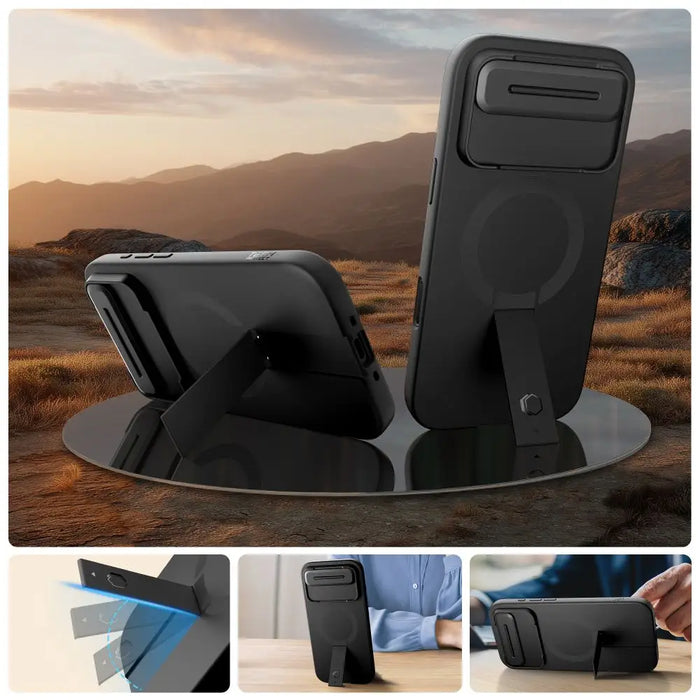 Калъф Tech-Protect Kevlar Aura MagSafe за iPhone Air - черен