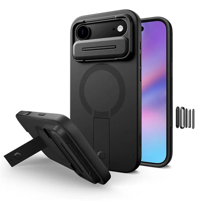 Калъф Tech-Protect Kevlar Aura MagSafe за iPhone Air - черен