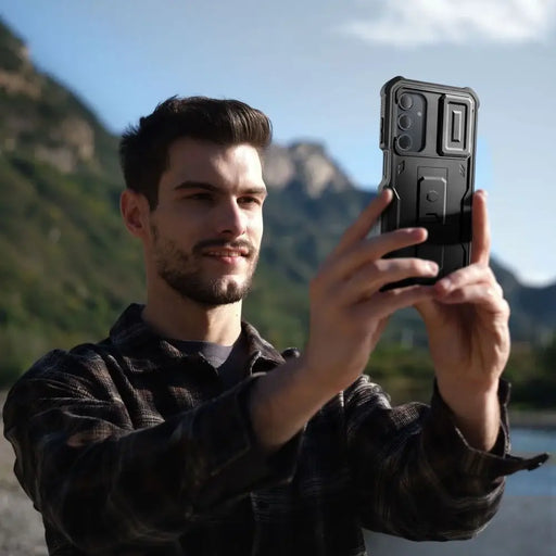 Калъф Tech-Protect Kevlar Cam + за Samsung Galaxy A16 4G
