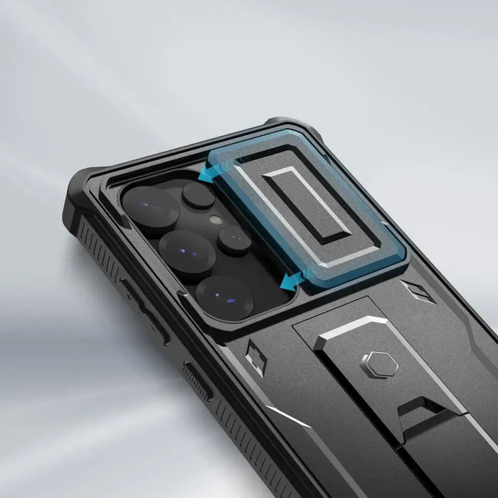 Калъф Tech-Protect Kevlar Cam + за Samsung Galaxy S25 Ultra