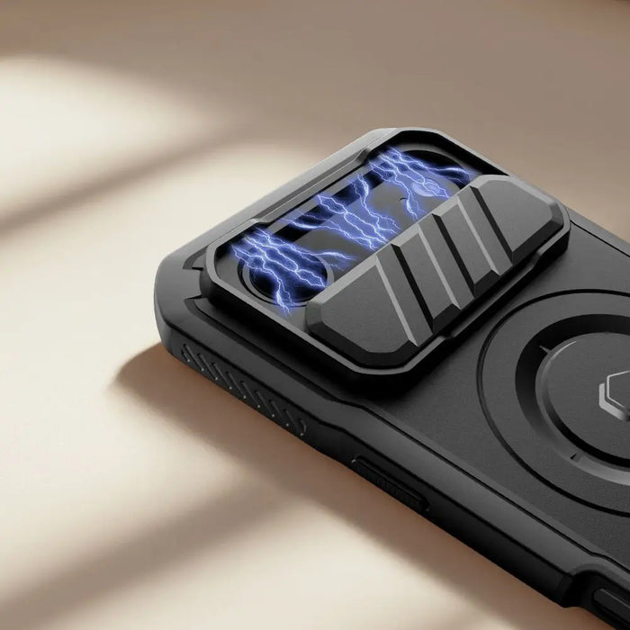 Калъф Tech-Protect Kevlar MagSafe за iPhone 17 Air - черен