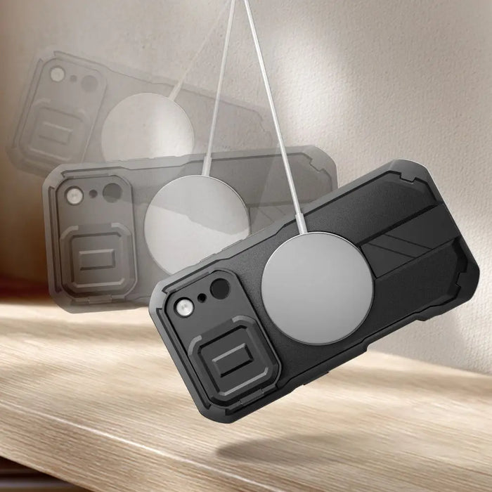 Калъф Tech-Protect Kevlar MagSafe за iPhone 17 Pro - черен