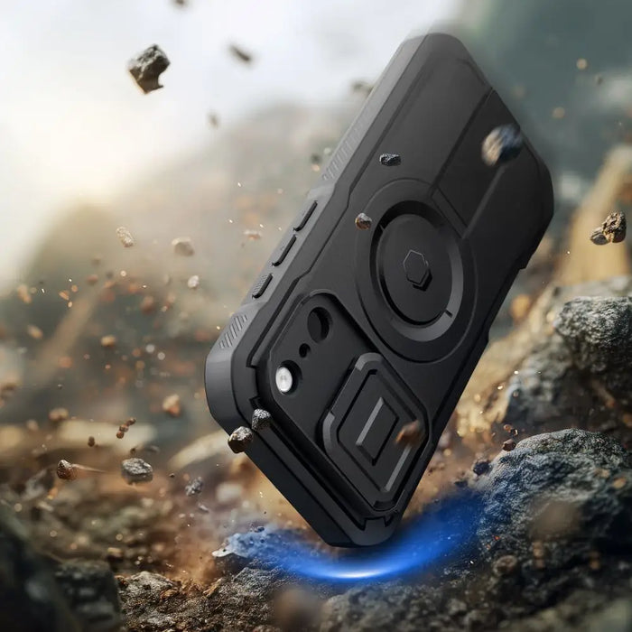 Калъф Tech-Protect Kevlar MagSafe за iPhone 17 Pro - черен