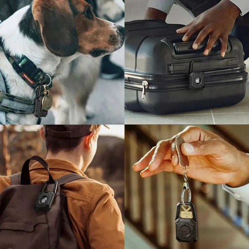 Калъф Tech-Protect Kevlar за Apple AirTag 1/2 - черен