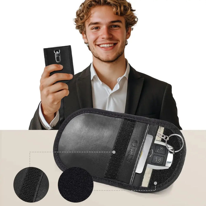 Калъф Tech-Protect KLR100 RFID - черен