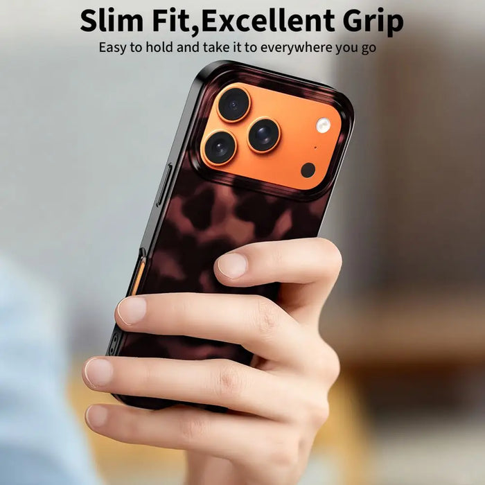 Калъф Tech-Protect Lamano MagSafe за iPhone 17 Pro - черен