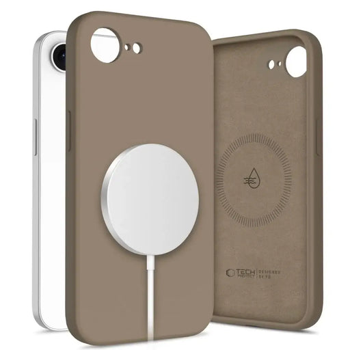 Калъф Tech-Protect Liquid Silicone MagSafe за iPhone 16e