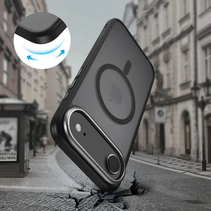 Калъф Tech-Protect MagEdge MagSafe за iPhone 17 Air - черен