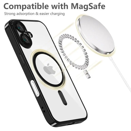 Калъф Tech-Protect MagFlex MagSafe за iPhone 16 - черен