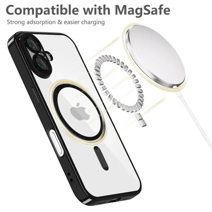 Калъф Tech-Protect MagFlex MagSafe за iPhone 16 - черен