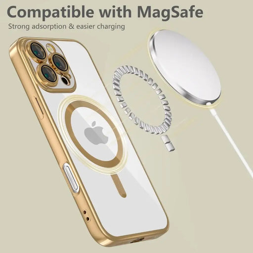 Калъф Tech-Protect MagFlex MagSafe за iPhone 16 Pro - златен