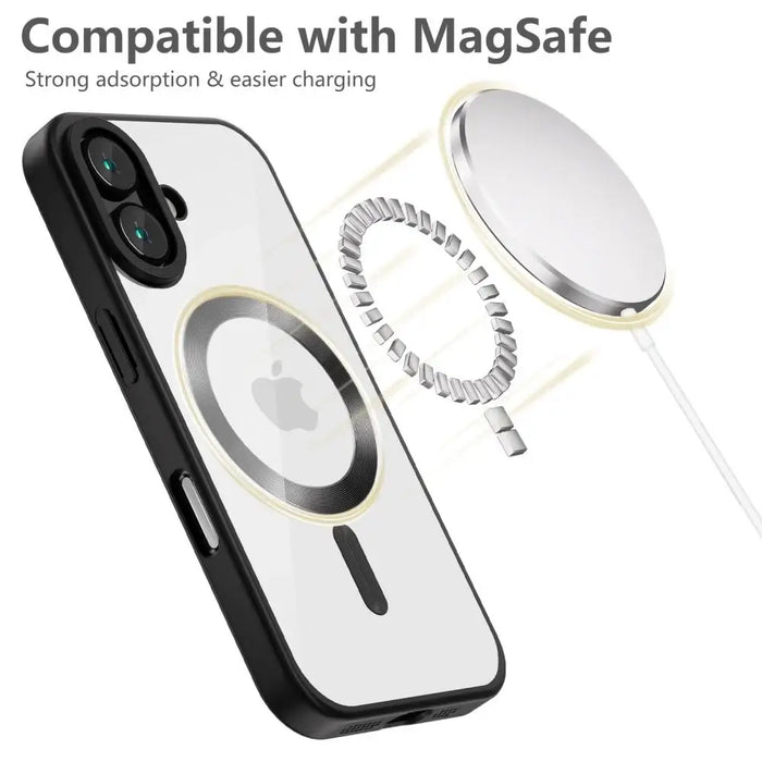 Калъф Tech-Protect MagFlex MagSafe за iPhone 16 - прозрачен