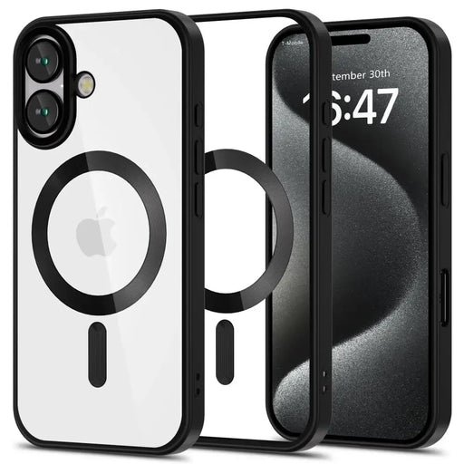 Калъф Tech-Protect MagFlex MagSafe за iPhone 16 - прозрачен