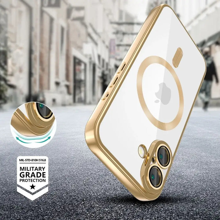 Калъф Tech-Protect MagFlex MagSafe за iPhone 16 - златен