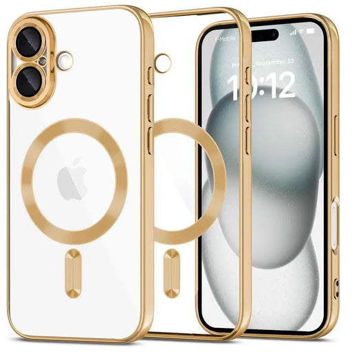 Калъф Tech-Protect MagFlex MagSafe за iPhone 16 - златен