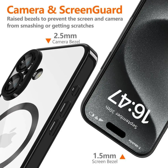 Калъф Tech-Protect MagFlex MagSafe за iPhone 16e - прозрачен