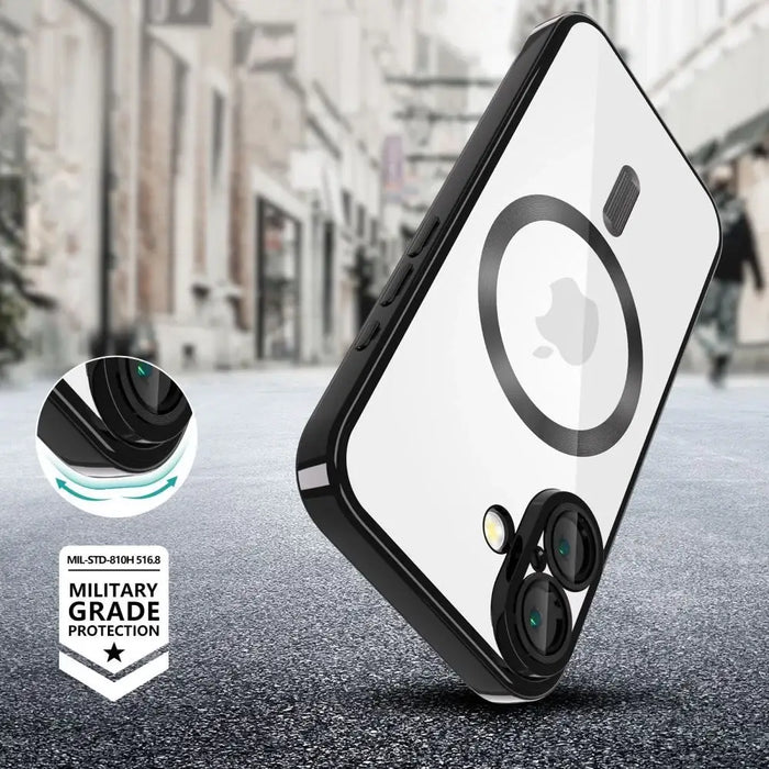 Калъф Tech-Protect MagFlex MagSafe за iPhone 16e - прозрачен