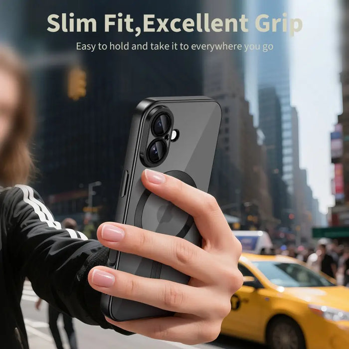 Калъф Tech-Protect MagFlex MagSafe за iPhone 17 - прозрачен