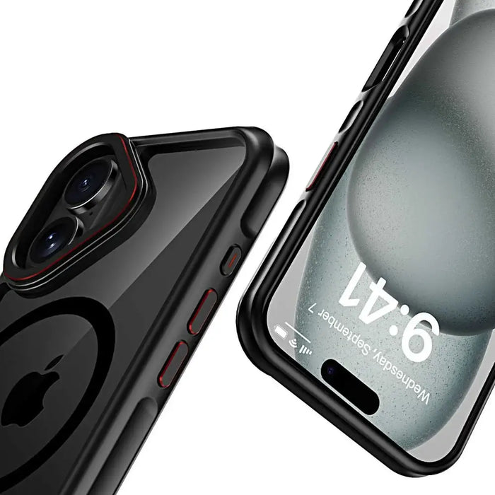 Калъф Tech-Protect MagHybrid MagSafe за iPhone 16 - черен
