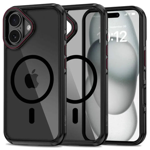 Калъф Tech-Protect MagHybrid MagSafe за iPhone 16 - черен