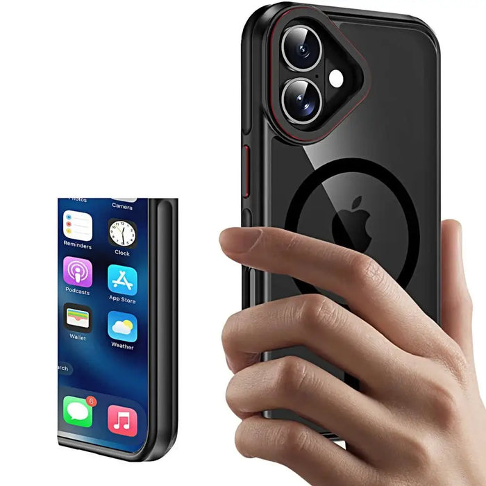 Калъф Tech-Protect MagHybrid MagSafe за iPhone 16 - черен