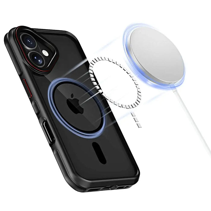 Калъф Tech-Protect MagHybrid MagSafe за iPhone 16 - черен