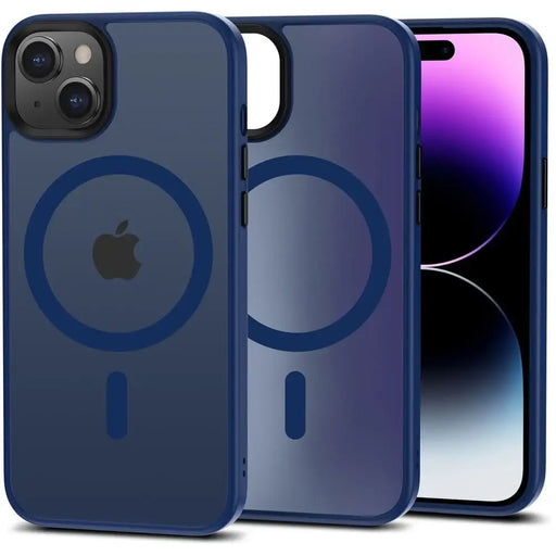 Калъф Tech-Protect MagMat MagSafe за iPhone 15 Plus - син