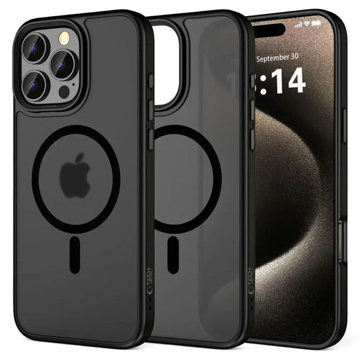 Калъф Tech-Protect MagMat MagSafe за iPhone 16 Pro - черен
