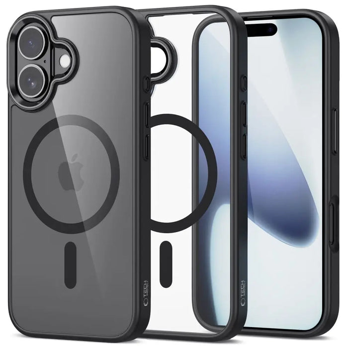 Калъф Tech-Protect MagMat MagSafe за iPhone 17 - прозрачен