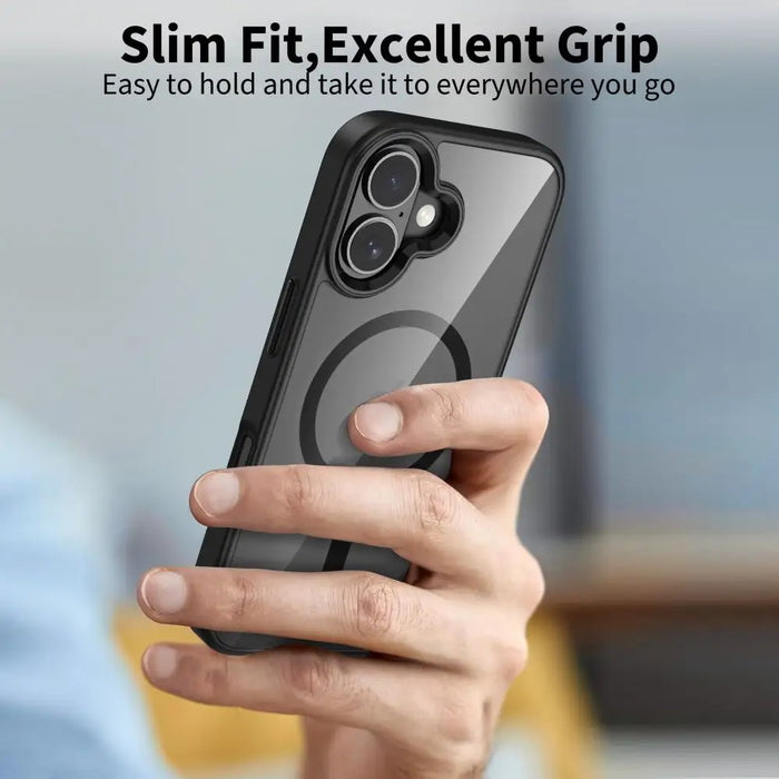 Калъф Tech-Protect MagMat MagSafe за iPhone 17 - прозрачен