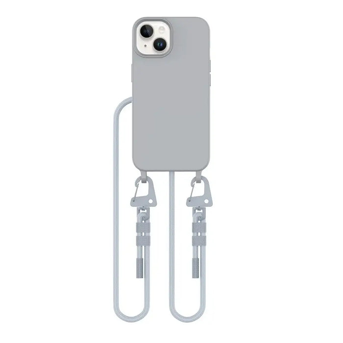 Калъф Tech-Protect MagNecklace MagSafe за iPhone 14 - сив