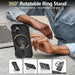 Калъф Tech-Protect MagRing MagSafe за iPhone 16e - черен мат