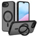 Калъф Tech-Protect MagRing MagSafe за iPhone 16e - черен мат