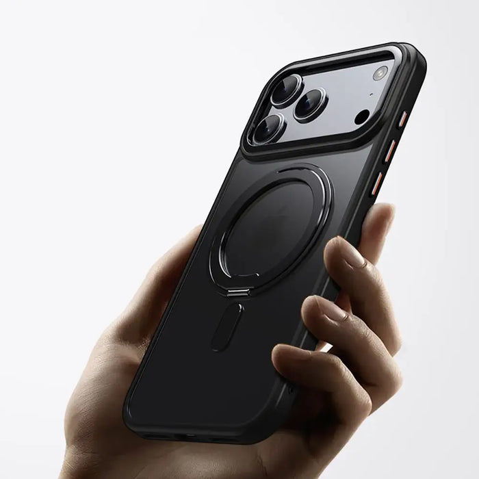 Калъф Tech-Protect MagRing MagSafe за iPhone 17 Pro - черен