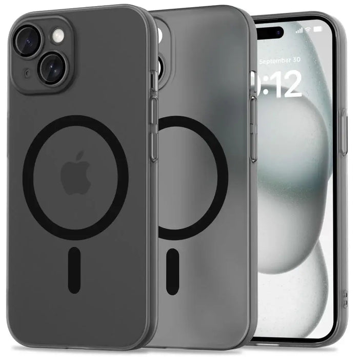 Калъф Tech-Protect MagSlim MagSafe за iPhone 15 - черен