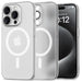 Калъф Tech-Protect MagSlim MagSafe за iPhone 15 Pro - бял
